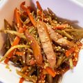 かわいい星優のママ's cooksnap of when they made ウィンナー入りきんぴら牛蒡◎.