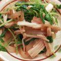 Yuuko7i's cooksnap of when they made 副菜に♩豆苗とキノコのさっぱりポン酢炒め.