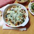 かわゆう1211's cooksnap of when they made ◆ホウレン草と舞茸のミートソース焼き◆.