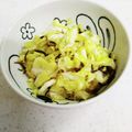 よりきっちゃん's cooksnap of when they made 簡単♡塩昆布でやみつきキャベツ.