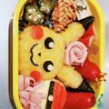 ルリアン's cooksnap of when they made 簡単★ポケモン★ピカチュウのキャラ弁♪.