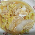 クック6DDPP8☆'s cooksnap of when they made 白菜の煮浸し風卵とじ.