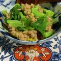 ankotetu's cooksnap of when they made 菜の花の納豆あえ☆鰹節入り♪.