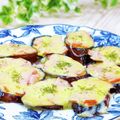 Satoco❋'s cooksnap of when they made 簡単！！　茄子のチーズ乗せ.