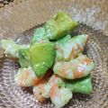 あゆはと's cooksnap of when they made エビとカニカマのアボカドサラダ.