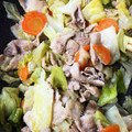 no1642's cooksnap of when they made 豚肉とキャベツのオイスターソース炒め.