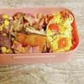 さくらん餅's cooksnap of when they made お弁当！レンジでミニトマトと卵の中華炒め.