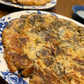Lady_75's cooksnap of when they made もずくとカニカマのチヂミ☆.