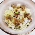 しーくれっと・らいふ's cooksnap of when they made “あさり薄揚葱ガリそば飯丼” 我が家の丼.