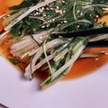 アクセル☆'s cooksnap of when they made レンジだけで簡単副菜♥水菜のおひたし.