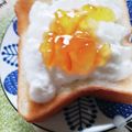 コボたん0928's cooksnap of when they made トーストのヨーグルトのせ.
