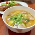 Superlittleboo's cooksnap of when they made コンソメを使わない、塩麹野菜スープ.