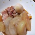 ソラねこ22's cooksnap of when they made ブロックベーコンと大根＆卵の煮物.