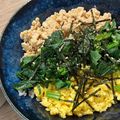 miori_n's cooksnap of when they made こどももパクパク鶏そぼろ丼.