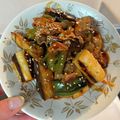 ちぇりさん＊'s cooksnap of when they made なすと豚肉と長ねぎの甘辛ヤンニョム炒め.