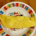 ぱぴぷゆい's cooksnap of when they made 簡単に卵が巻け中はふわふわなオムライス♪.