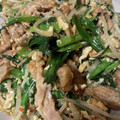 snow012's cooksnap of when they made やみつき♪豚もやしとニラの卵炒め♡.