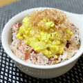 なおミール's cooksnap of when they made ふわり✿梅おかかご飯の新玉葱の炒り卵のせ.