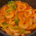 amizo99's cooksnap of when they made 冷凍むきえびで超簡単！本格中華のエビチリ.