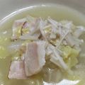 あゆたっくん's cooksnap of when they made ベーコンの出汁が染みた♡大根と白菜の煮物.