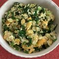 caruga's cooksnap of when they made めちゃうま！ほうれん草のチャーハン.