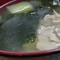 あゆたっくん's cooksnap of when they made わかめと油揚げの味噌汁.