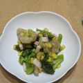 ラリー＆サラ's cooksnap of when they made 簡単中華✿鱈とブロッコリーの旨塩炒め.