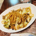 mrr1022's cooksnap of when they made 簡単キャベツとしめじの和風バターパスタ.