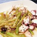 マダムスカーレット's cooksnap of when they made 短時間調理！タコとセロリのガーリック炒め.