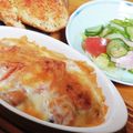 ｅｋ４'s cooksnap of when they made トマトとなすのチーズ焼き☆.