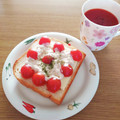 ﾋﾟﾛﾐ♡'s cooksnap of when they made ミニトマトとツナマヨのトースト.
