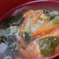 あゆたっくん's cooksnap of when they made 魚河岸揚げとわかめの味噌汁.