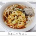 ちょこ☆ちょこ's cooksnap of when they made 120円のかき揚げうどん.