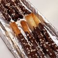 xowha's cooksnap of when they made 凪ぎのお暇 パンの耳ポッキー.