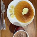 ☆あさ's cooksnap of when they made 高級パンケーキ.