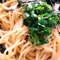 ふか谷's cooksnap of when they made 簡単☆生クリーム無し！絶品明太子パスタ.