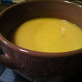 welea's cooksnap of when they made 顔がほころぶ。かぼちゃスープ.