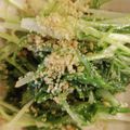 シルバニアF's cooksnap of when they made レンジだけで簡単副菜♥水菜のおひたし.