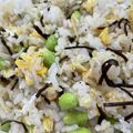 fujikorin's cooksnap of when they made えだまめチャーハン.