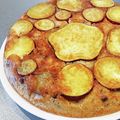 クックUR9L2V☆'s cooksnap of when they made フライパンde粒あん入りさつまいもケーキ.