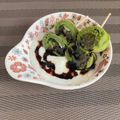 しゅい6's cooksnap of when they made ヨーグルトに、黒蜜&お団子♪.