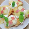 Tsumu's cooksnap of when they made お弁当に♪りんごの飾り切り◇格子◇.