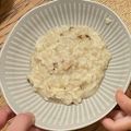 irikomaru's cooksnap of when they made ☺残りご飯で簡単♪きのこのリゾット☺.