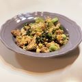 SeiReiSan's cooksnap of when they made 鳥もも肉と青梗菜のふわふわ卵ポン酢炒め.