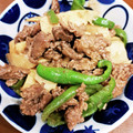 ☆さやそうママ★'s cooksnap of when they made 牛肉と筍とピーマンのオイスターソース炒め.