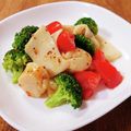 やなぎだまこ's cooksnap of when they made ホタテの粒マスタード和え.