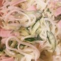 はせふみ〜's cooksnap of when they made 中華味マロニーサラダ～くっつかない～.