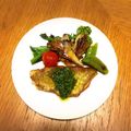 Qfbさん。's cooksnap of when they made 鯛のポアレ彩り野菜を添えて.