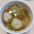 菜鳳子's cooksnap of when they made ほっこりしよ♪豚小間と白菜と生姜スープ♡.