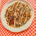 オバチーニ's cooksnap of when they made 大根葉のお好み焼き.